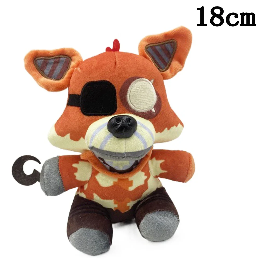 Five-Night-At-Freddy-Fnaf-Cute-Plush-Toys-Game-Doll-18-CM-Bonnie-Bear-Foxy-Cartoon-2