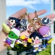 Dragon-Ball-Keychain-PVC-Cartoon-Anime-Figure-Trunks-Son-Goku-Piccolo-Buu-Vegeta-Action-Figures-Key